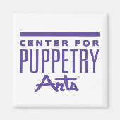 Center for Puppetry Arts Magnet (White) (Voorkant)