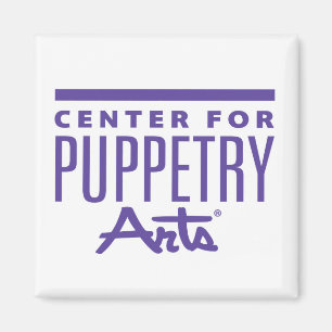 Center for Puppetry Arts Magnet (White)