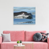 Center for Whale Research - Canvas print (Insitu (Woonkamer))