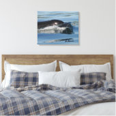 Center for Whale Research - Canvas print (Insitu (Slaapkamer))