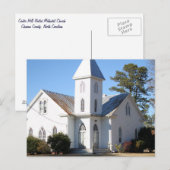 Center Hill United Methodist Church Post Card Briefkaart (Voorkant / Achterkant)