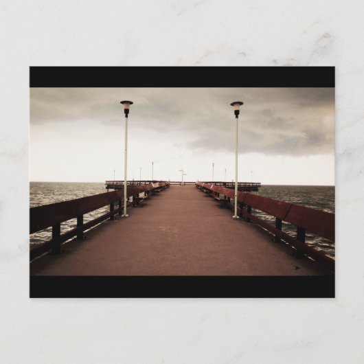 Center Island Pier Briefkaart (Voorkant)