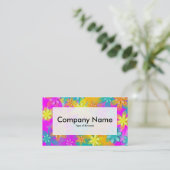 Center Label v3 - 3d Flowers (Staand voorkant)
