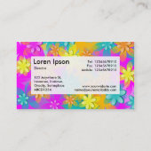 Center Label v3 - 3d Flowers (Achterkant)