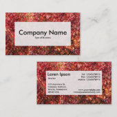 Center Label v3 - Autumn Leaves (Voorkant / Achterkant)