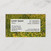 Center Label v3 - Bed of Yellow Daisies (Achterkant)