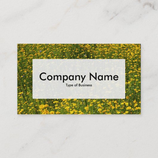 Center Label v3 - Bed of Yellow Daisies (Voorkant)