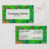 Center Label v3 - Psychedelic Flower Bed (Voorkant / Achterkant)