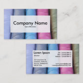 Center Label v3 - Regels van katoen (Voorkant / Achterkant)