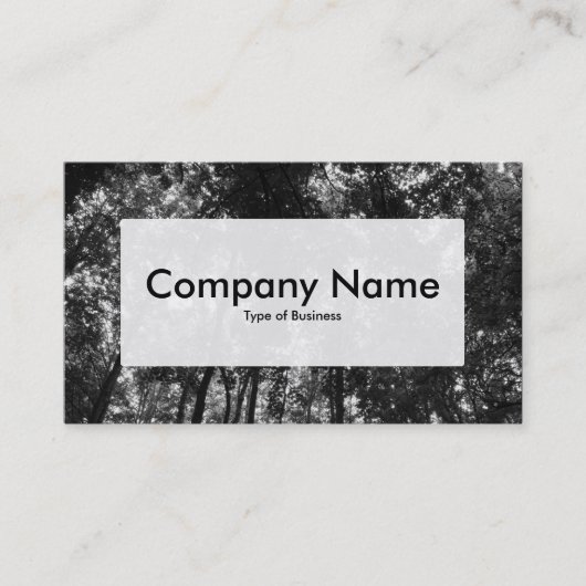 Center Label v3 - Woodland Canopy 01 BW (Voorkant)