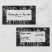 Center Label v3 - Woodland Canopy 02 BW (Voorkant / Achterkant)