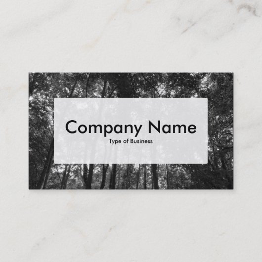 Center Label v3 - Woodland Canopy 02 BW (Voorkant)
