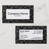 Center Label v4 - Abstract 18112 - Exotisch metaal (Voorkant / Achterkant)