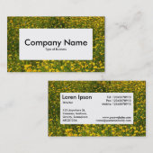 Center Label v4 - Bed of Yellow Daisies (Voorkant / Achterkant)