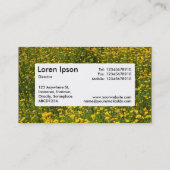 Center Label v4 - Bed of Yellow Daisies (Achterkant)