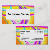 Center Label v4 - Fractal Abstract 061012f (Voorkant / Achterkant)