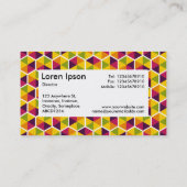 Center Label v4 - Hexagon patroon (Achterkant)