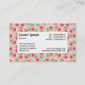 Center Label v4 - Hexagon Patroon 04 (Achterkant)