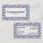 Center Label v4 - Hexagon Patroon 05 (Voorkant / Achterkant)