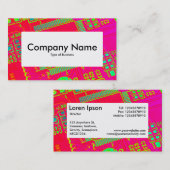 Center Label v4 - kleurrijke Abstracte circuits (Voorkant / Achterkant)