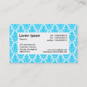 Center Label v4 - Sky Blue Damask (Achterkant)