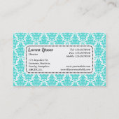Center Label v5 - Aqua Damask (Achterkant)