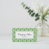 Center Label v5 - Avocado Damask (Staand voorkant)