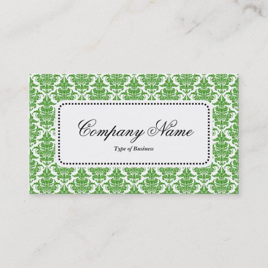 Center Label v5 - Avocado Damask (Voorkant)