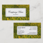 Center Label v5 - Bed of Yellow Daisies (Voorkant / Achterkant)