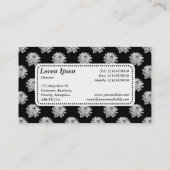 Center Label v5 - Chrysanthemum Pattern B&W (Achterkant)