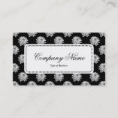 Center Label v5 - Chrysanthemum Pattern B&W (Voorkant)