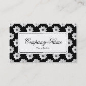 Center Label v5 - Dahlia Patroon B&W (Voorkant)