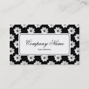 Center Label v5 - Dahlia Patroon B&W