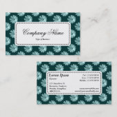 Center Label v5 - Daisies - Donkergroen (Voorkant / Achterkant)