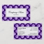 Center Label v5 - Daisies - Paars (Voorkant / Achterkant)