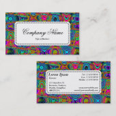 Center Label v5 - Fractal Abstract 19111a (Voorkant / Achterkant)