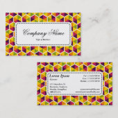 Center Label v5 - Hexagon Patroon 01 (Voorkant / Achterkant)