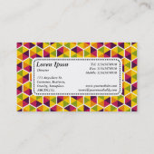 Center Label v5 - Hexagon Patroon 01 (Achterkant)