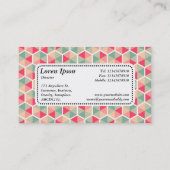 Center Label v5 - Hexagon Patroon 04 (Achterkant)