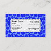 Center Label v5 - Leaf Pattern 02 - Blue Shades (Achterkant)