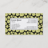 Center Label v5 - Leaf Pattern 02 - Chalk Yellow (Achterkant)