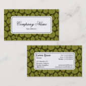 Center Label v5 - Leaf Pattern 02 - Olijfschaduwen (Voorkant / Achterkant)