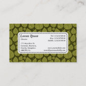 Center Label v5 - Leaf Pattern 02 - Olijfschaduwen (Achterkant)