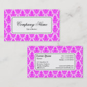 Center Label v5 - Magenta Damask (Voorkant / Achterkant)