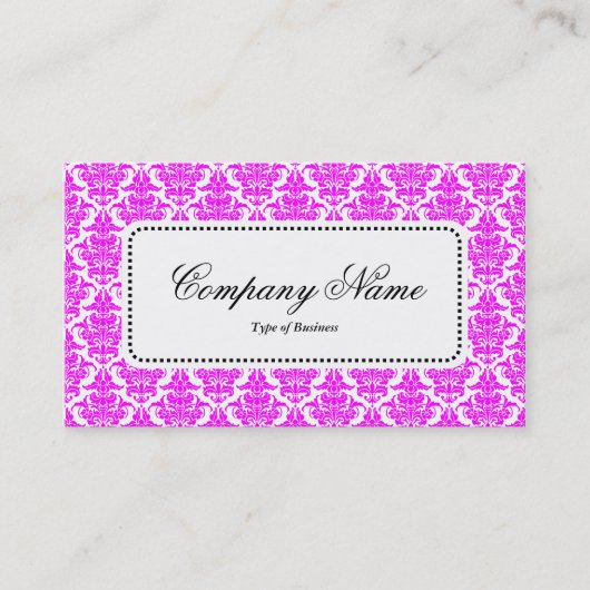 Center Label v5 - Magenta Damask (Voorkant)