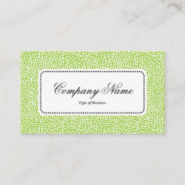 Center Label v5 - Random Spots - Martian Green