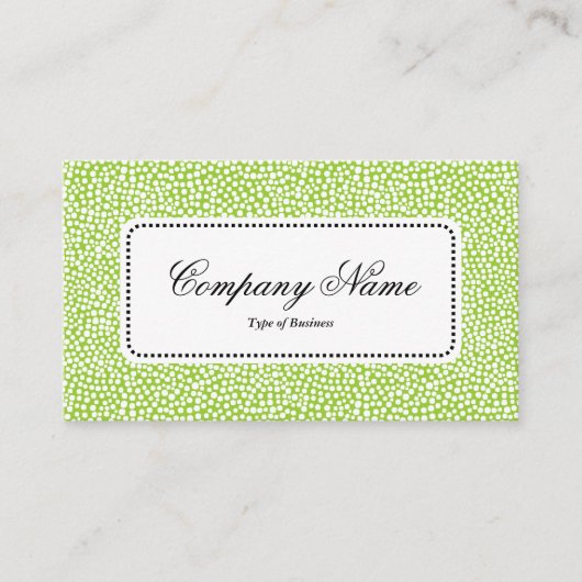 Center Label v5 - Random Spots - Martian Green (Voorkant)