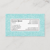 Center Label v5 - Random Spots - White op Lt Aqua (Achterkant)