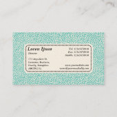 Center Label v5 - Random Spots - White op Lt Aqua (Achterkant)