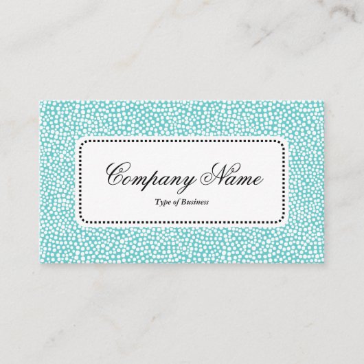 Center Label v5 - Random Spots - White op Lt Aqua (Voorkant)